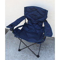Camping Chair Folding Padded Material Outdoor Hiking Travel Foldable w Carry Bag