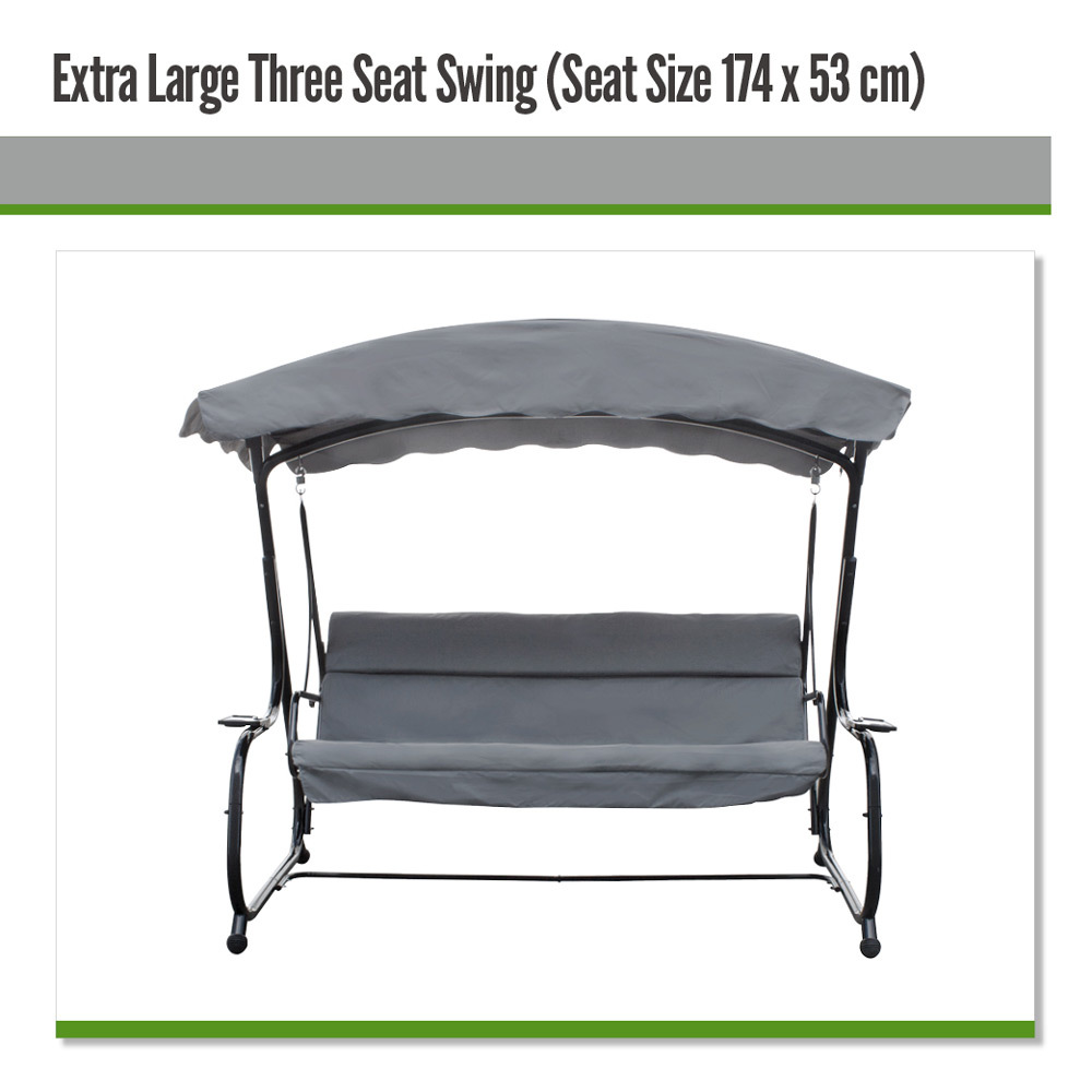 Luxury 3 Seater Swing Chair