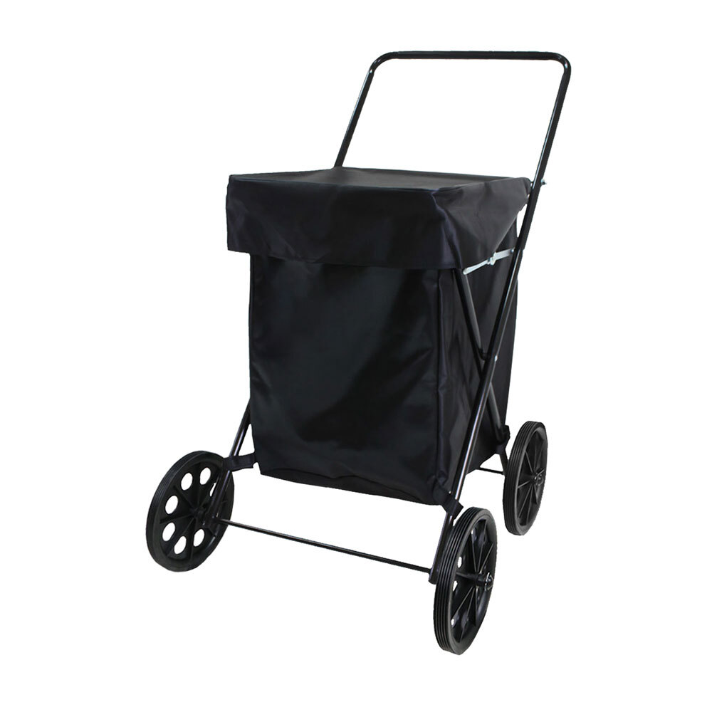Extra Large Collapsible Shopping Trolley 4 Wheels, Water Resistent ...