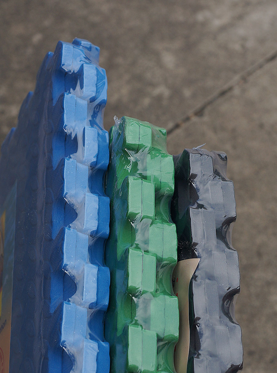 Jigsaw Mat 4 Pcs 61x61cm Foam Eva Floor Gym Yoga Martial Arts Kid Exercise Sport eBay