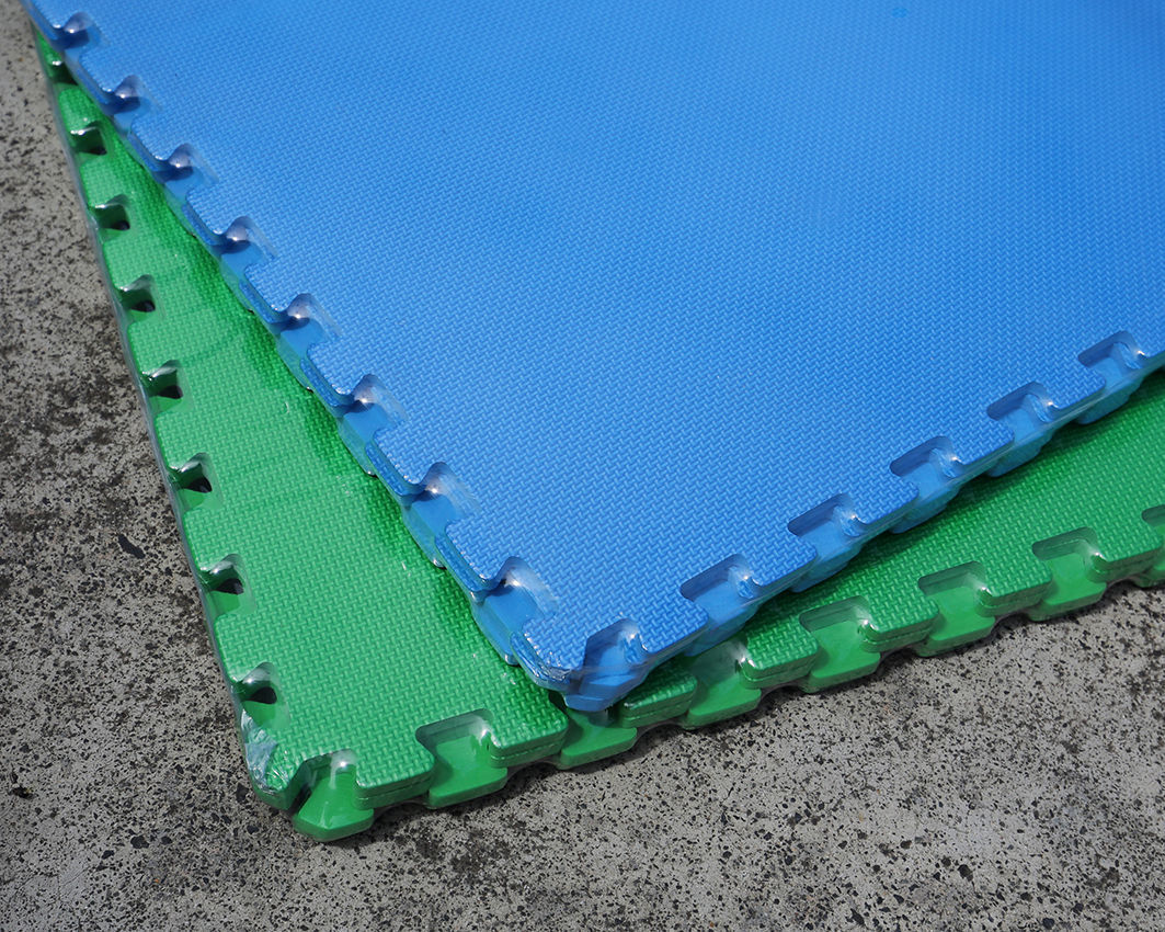 Jigsaw Mat 4 Pcs 61x61cm Foam Eva Floor Gym Yoga Martial Arts Kid
