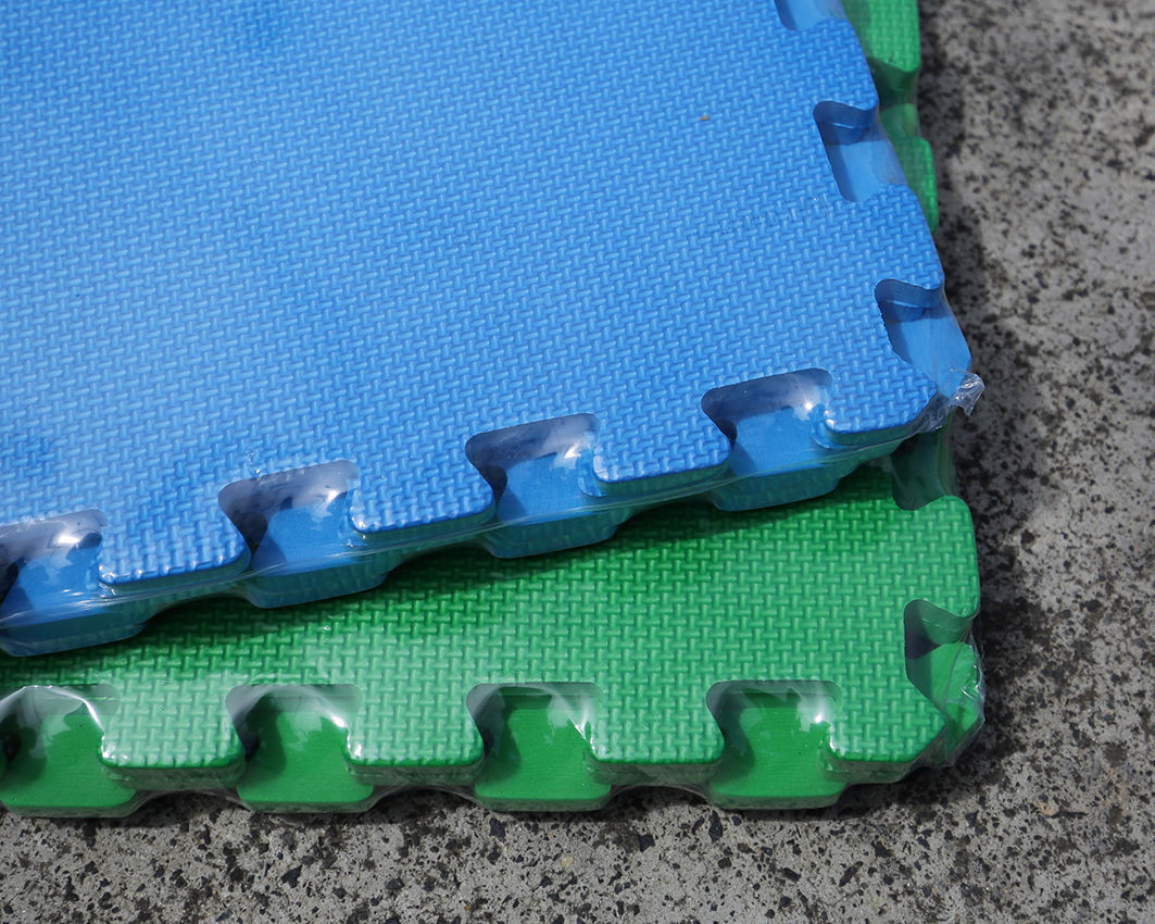 Jigsaw Mat 4 Pcs 61x61cm Foam Eva Floor Gym Yoga Martial Arts Kid Exercise Sport eBay