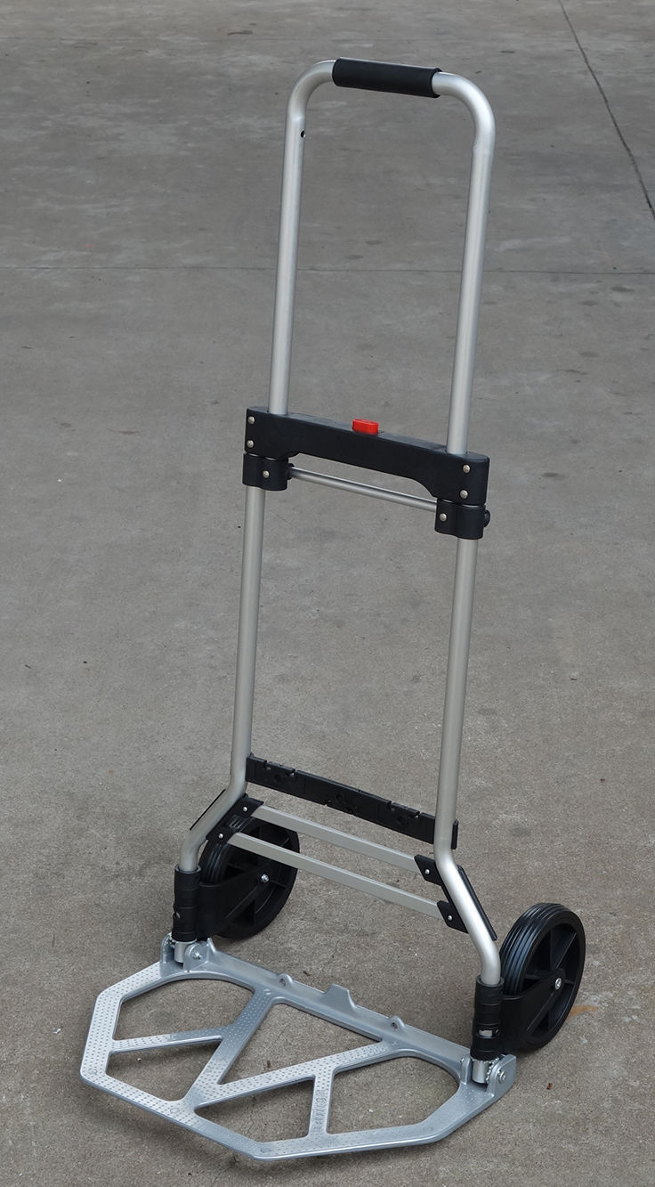 compact luggage trolley