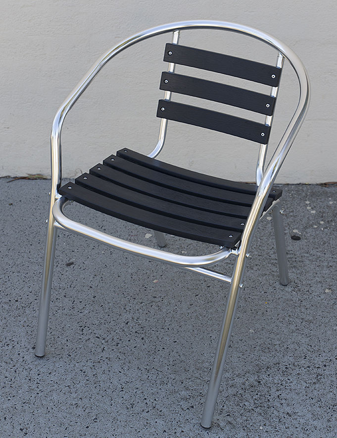 Aluminium online cafe chairs
