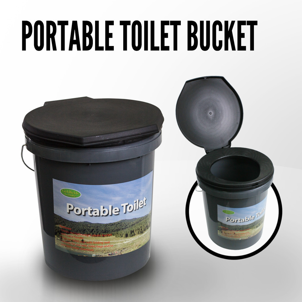 Camping shop toilet bucket