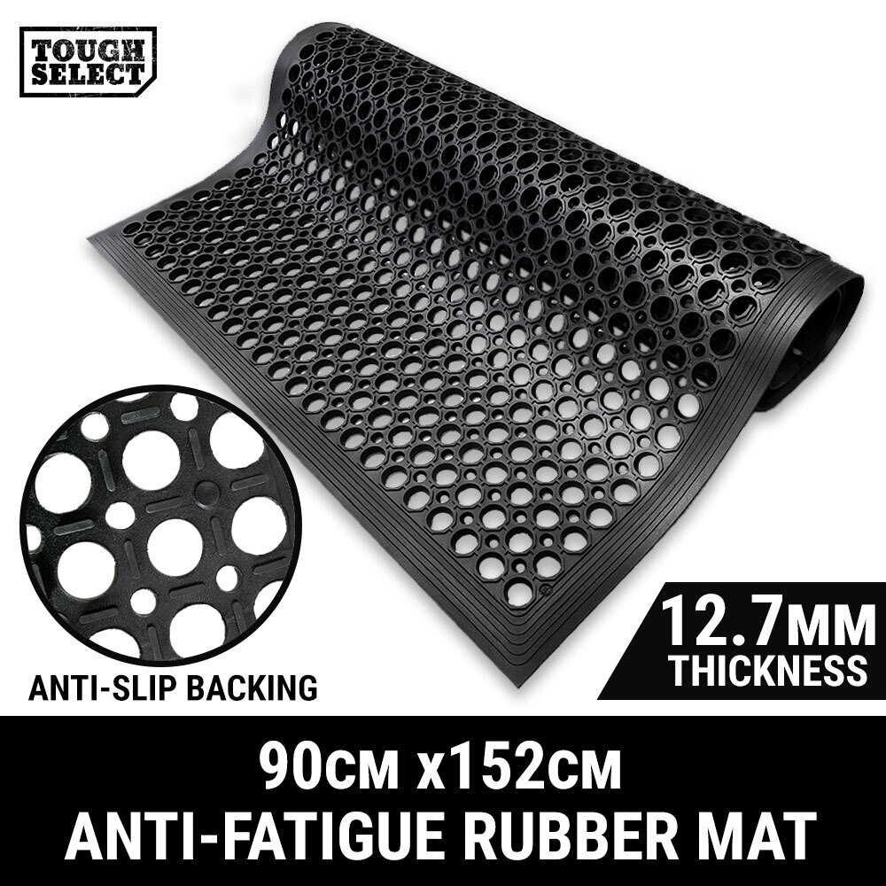Rubber Mat Anti Fatigue 152x90CMx12.7MM Floor Safety Non-slip