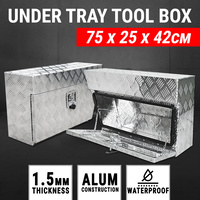 Under Tray Tool Box Pair Set Ute Aluminium Toolbox Truck Undertray Underbody