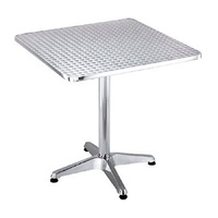 Aluminium Sqaure Table  70cm