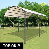 Fabric Top Replacement Gazebo Marquee Carport Shade Shelter 3x4m Waterproof