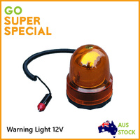 Revolving Warning Light Amber Flashing Emergency Rotating Beaco Safety Hazard