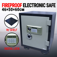 Fireproof Steel Electronic Digital Safe W/ Shelf, Security Sentry Home Office