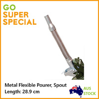Pourer Spout Metal Flexible Fuel Jerry Can Pourer Petrol Unleaded Nozzle Spout