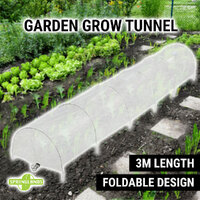 3M Grow Tunnel PVC Cover Greenhouse Plant Garden Foldable Pest Bird Protection