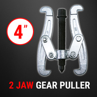 Bearing Gear Puller 2 Jaw 4&quot;, Remover Drop Forged Reversible Jaws