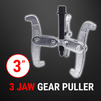Bearing Gear Puller 3 Jaw 3&quot;, Remover Drop Forged Reversible Jaws