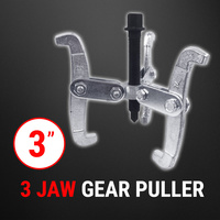 Bearing Gear Puller 3 Jaw 3", Remover Drop Forged Reversible Jaws
