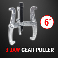 Bearing Gear Puller 3 Jaw 6&quot;, Remover Drop Forged Reversible Jaws