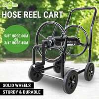 Garden Hose Reel Cart Water Wagon Trolley Yard Lawn Outdoor Planting Heavy Duty