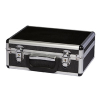 Gun Case for Hand Gun w/ Lock, Aluminium Frame,ABS Panel,Foam Rifle Bag Suitcase
