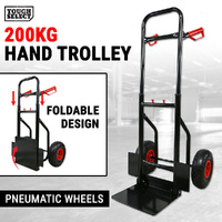 200KG Hand Trolley Foldable Truck Transport Platform Cart Dolly Courier Luggage