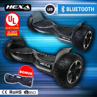 HEXA 8.5" Hoverboard Scooter Electric Hover Board Skateboard Off Road All Terrain