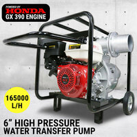 6" Petrol High Pressure Water Pump GX390 HONDA Engine Transfer Fighting