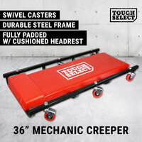 36&quot; Mechanic Creeper Under Car Bed Truck Roller Van Repair Garage DIY Workshop