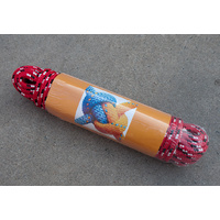 Rope Braided x 4, 8mm x 15 meter Polyester, Marine Yacht Boat Car Truck Rope