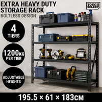 Industrial Racking Garage Shelving 1200KG/Tier Pallet Storage Warehouse Shelf