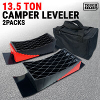 2 Packs Camper Leveler Ramp Chock Kit RV Block Mat Bag Motorhome Caravan Trailer
