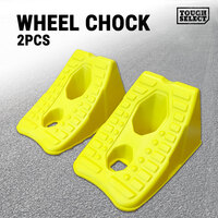 2PCS Safety Wheel Chocks Tough Chock Car Trailer Boat Caravan Stopper Camping