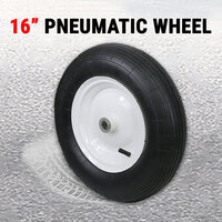 16" Pneumatic Wheel 4.80/4.00-8 Tire Tyre Wheelbarrow Cart Trolley
