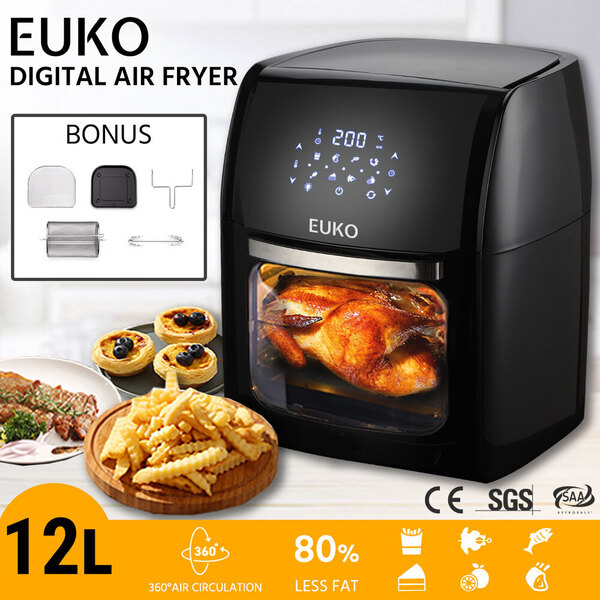 Air Fryer Oven Dehydrator Multifuntional Healthy Cooker 12L Airfryer Low Oil