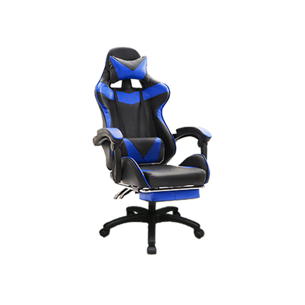 Gaming Chair Office Executive Racing Computer Recliner Footrest Seat PU Leather