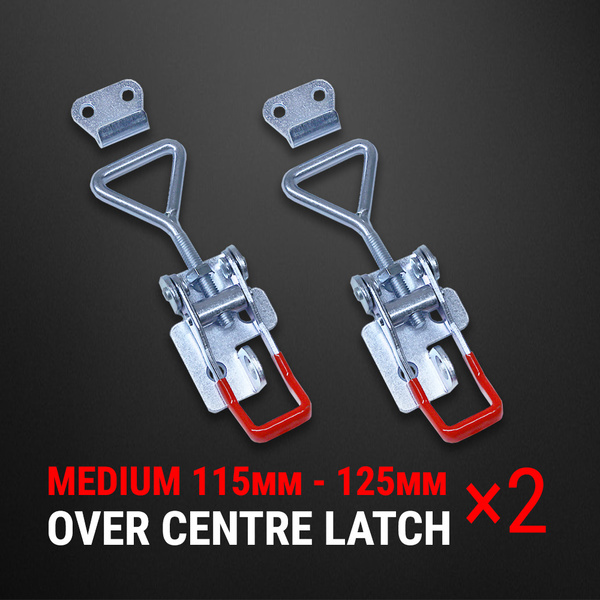 Over Centre Latch Medium 2 Pcs Trailer Toggle Overcentre Latch Fastener UTE 4WD