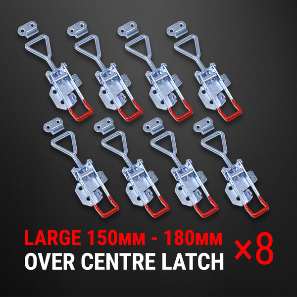 Over Centre Latch Large 8 Pcs Trailer Toggle Overcentre Latch Fastener UTE 4WD
