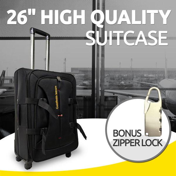 26 inch  Brand New Suitcase Travel Luggage with Zipper Lock